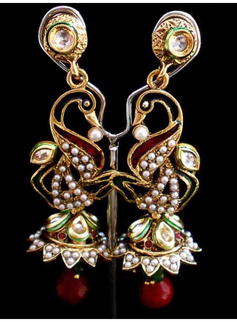 Polki Earrings